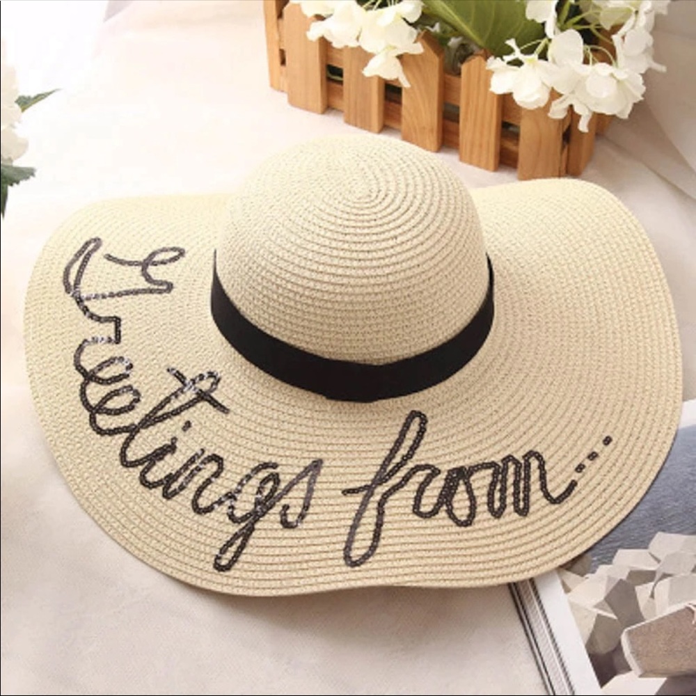 Greetings from....floppy sun hat!!! - Picture 3 of 4